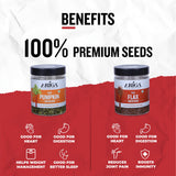 Premium quality pumpkin seeds rich in protein healthy diet snack