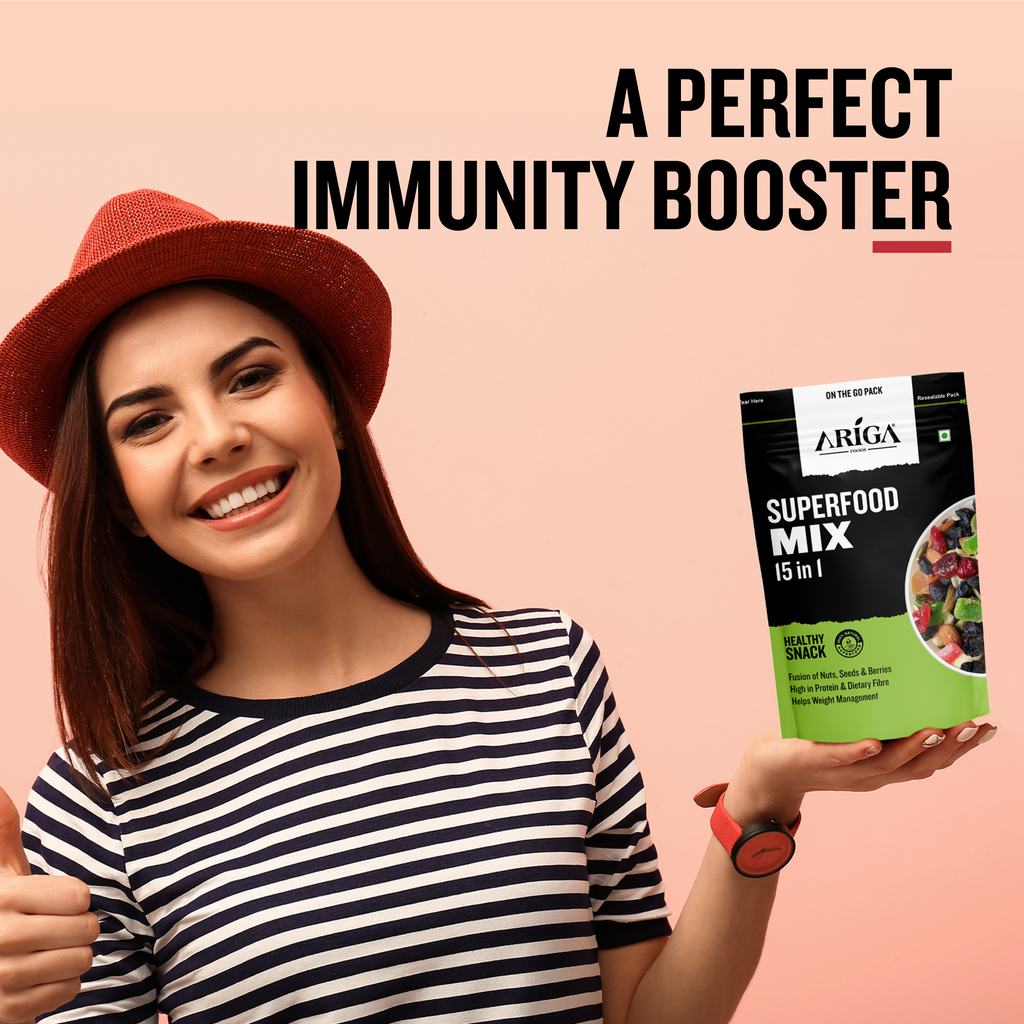 Superfood Mix 200g | Premium 15-in-1 Trail Mix Online | Ariga Foods