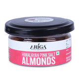 Brain and energy support with Himalayan pink salt almonds snack