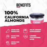 Superfood Himalayan pink salt almonds with natural health benefits