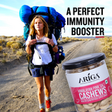 Premium roasted Himalayan pink salt cashews big size crunchy kaju