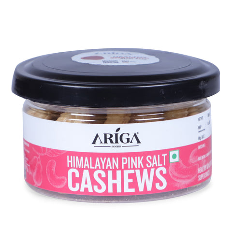 Natural Himalayan pink salt cashews for overall body health support