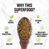Ariga Foods Indian masala pumpkin seeds 200g snack pack