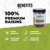 Bowl of premium green raisins healthy kishmish dry fruit snack