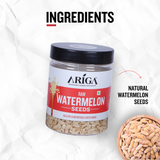 Natural raw watermelon seeds unprocessed edible seeds high protein healthy diet