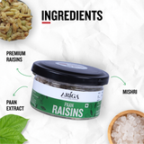 Paan raisins with natural ingredients enhancing immunity and vitality