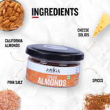 Premium cheese almonds snack helping brain health and daily nutrition needs