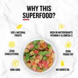 Ariga Foods dried fruits mix 200g packaging healthy snack trail mix