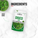 Healthy dried kiwi snack served in bowl perfect for daily nutrition