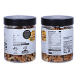 Fresh premium halved walnuts in bowl nutritious omega-3 rich akhrot kernels