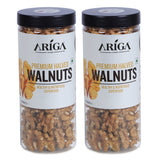 Premium halved walnuts 700g jar by Ariga Foods healthy walnut kernels snack
