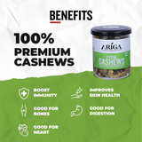 Bowl of pudina flavoured roasted cashews premium kaju healthy snack