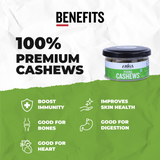 Pudina cashews showing multiple health benefits including immunity and brain support