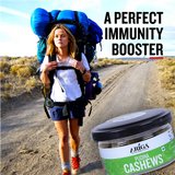 Pudina cashews snack with natural immunity booster health benefits highlighted