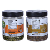 Ariga Foods seeds combo packaging showing pumpkin and chia seeds