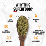 Ariga Foods raw pumpkin seeds 500g premium quality healthy snack seeds