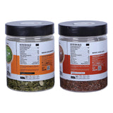 Ariga Foods seeds combo packaging pumpkin and flax seeds premium quality