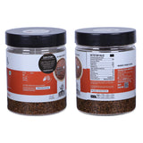 Choose of crunchy roasted flax seeds alsi rich in omega 3