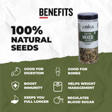 Roasted mixed seeds 500g sealed packaging fresh healthy snack product