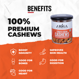 Bowl of tomato cream roasted cashews flavorful crunchy kaju snack